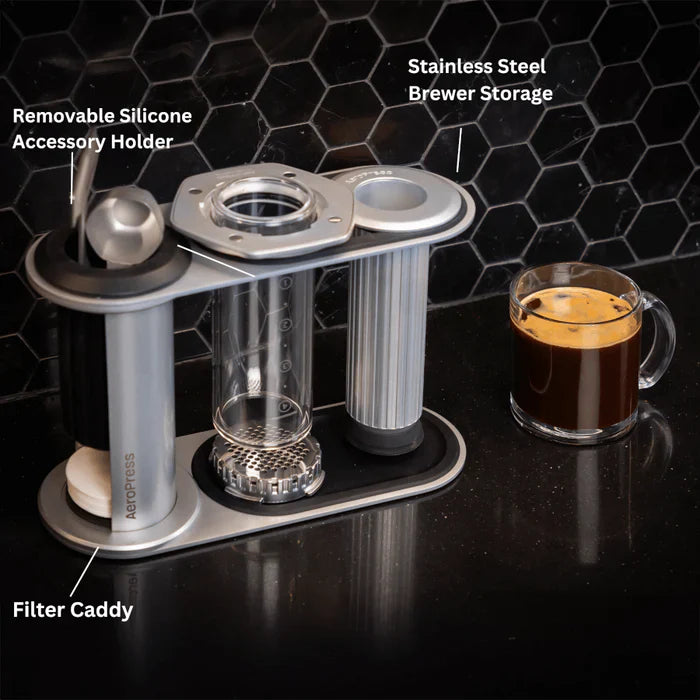 Aeropress® Organizer Stand Stainless Steel