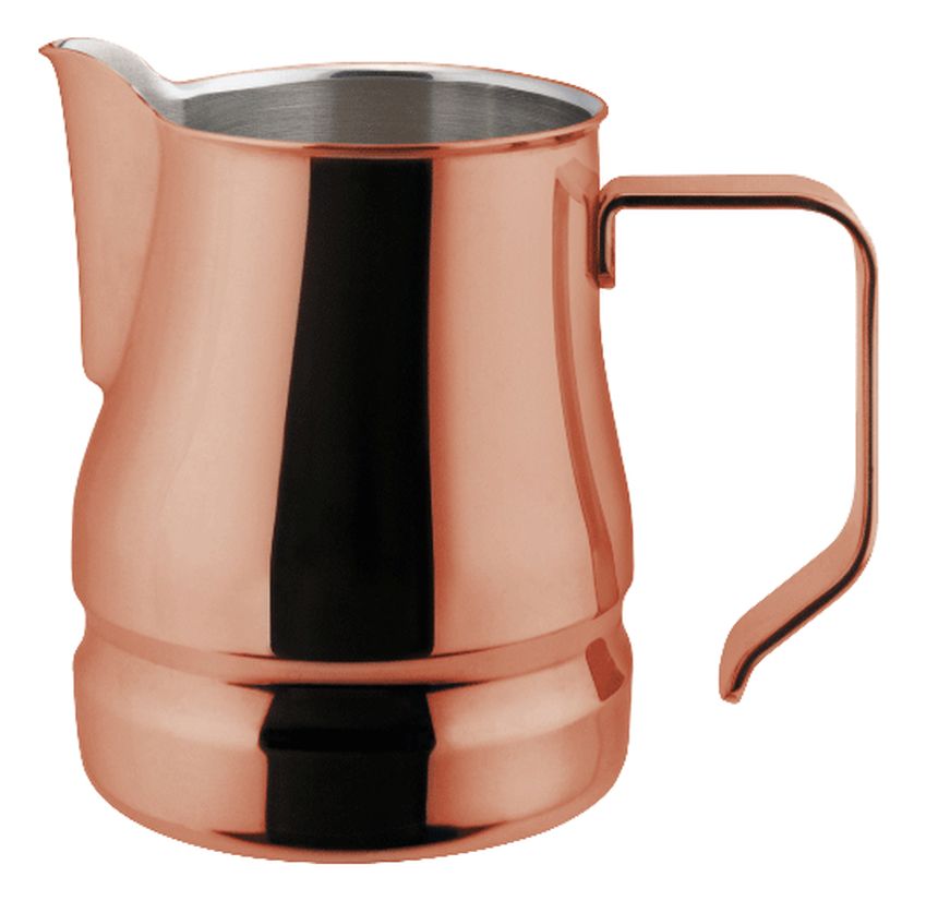 Lonček za penjenje mleka EVOLUTION BAKREN INOX - coffeetime.si