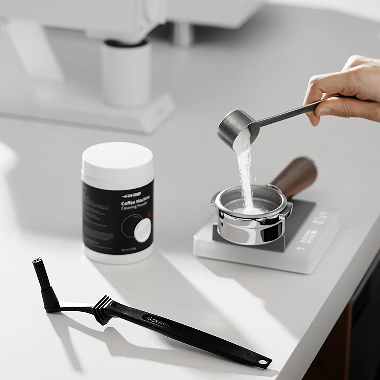 MHW-3BOMBER Četka za laktove u boji kave