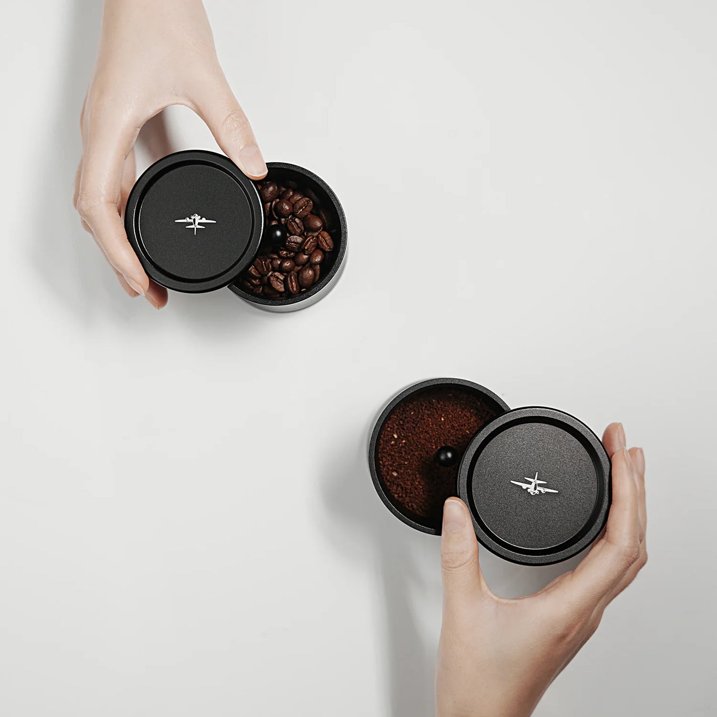 MHW-3BOMBER FlowLight Espresso Shaker Funnel, 51-54mm