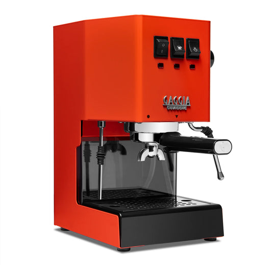 Gaggia CLASSIC E24 Lobster Red - Energy Vibes Orange