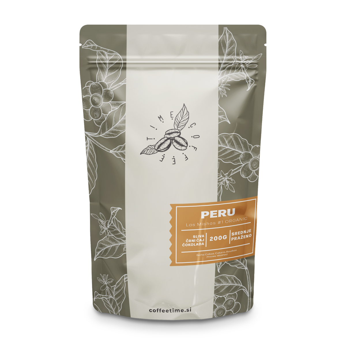 PERU Las Mishas #1 ORGANIC, srednje pržena kava