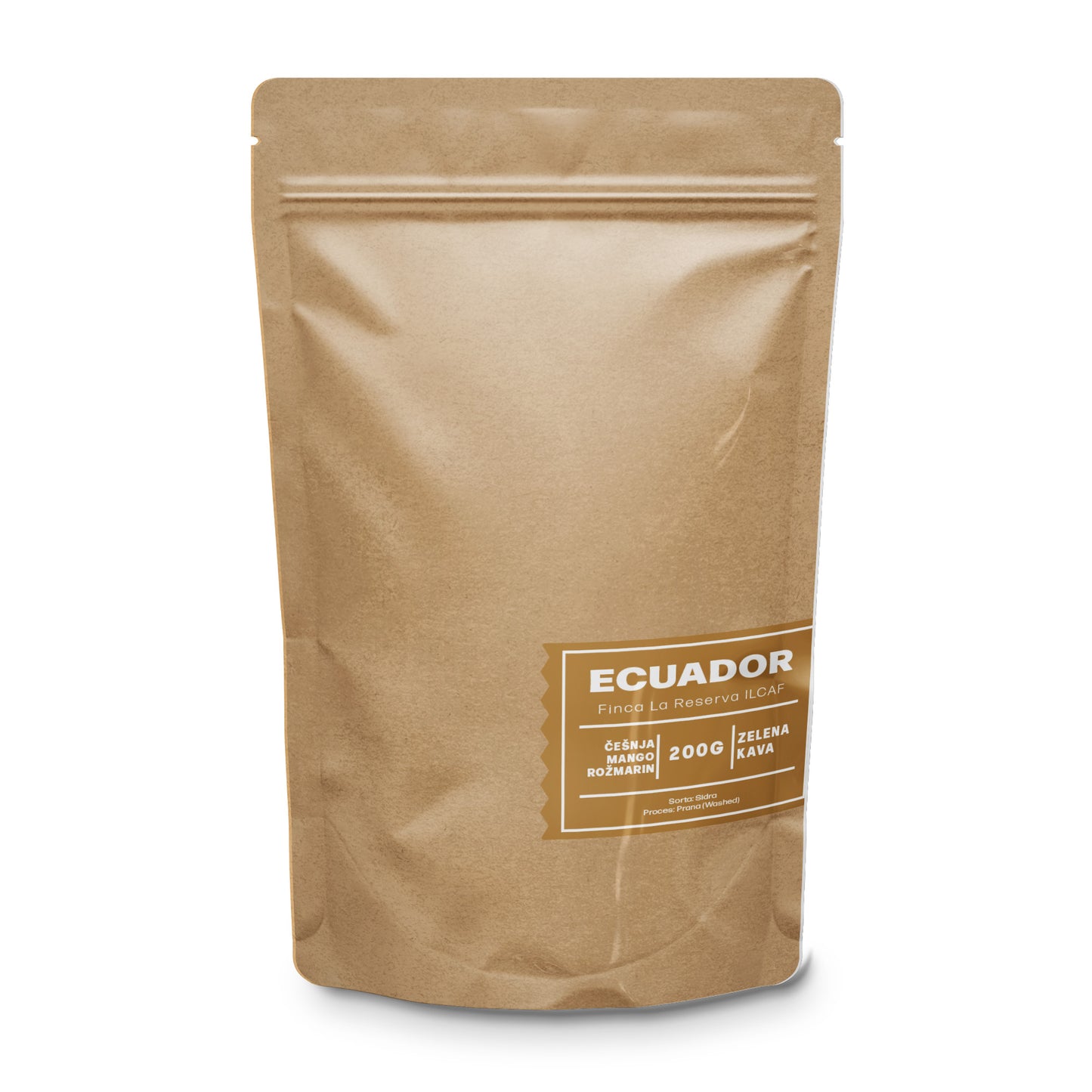 EKVADOR Finca La Reserva ILCAF; ZELENA KAVA