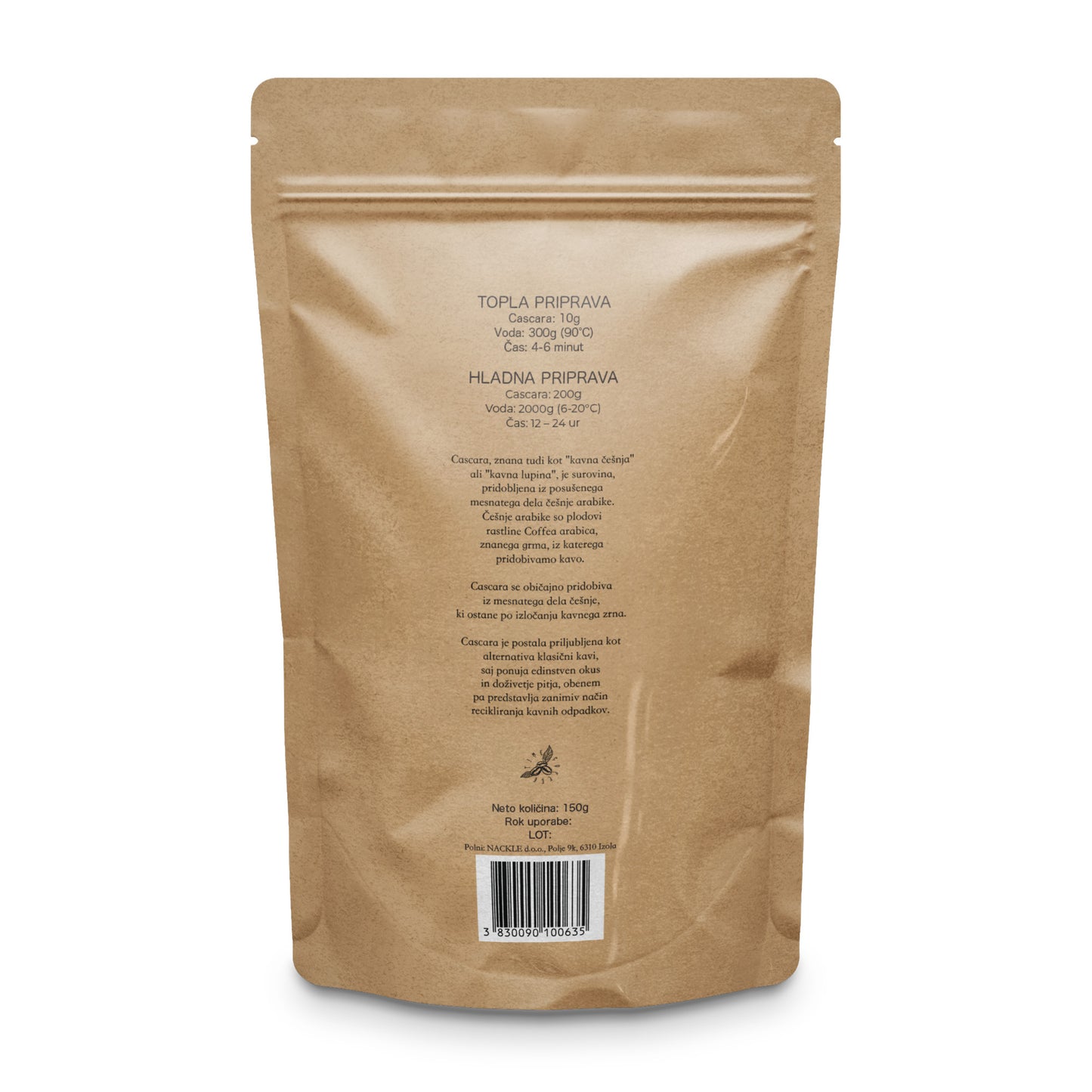 BOLIVIJA Cascara