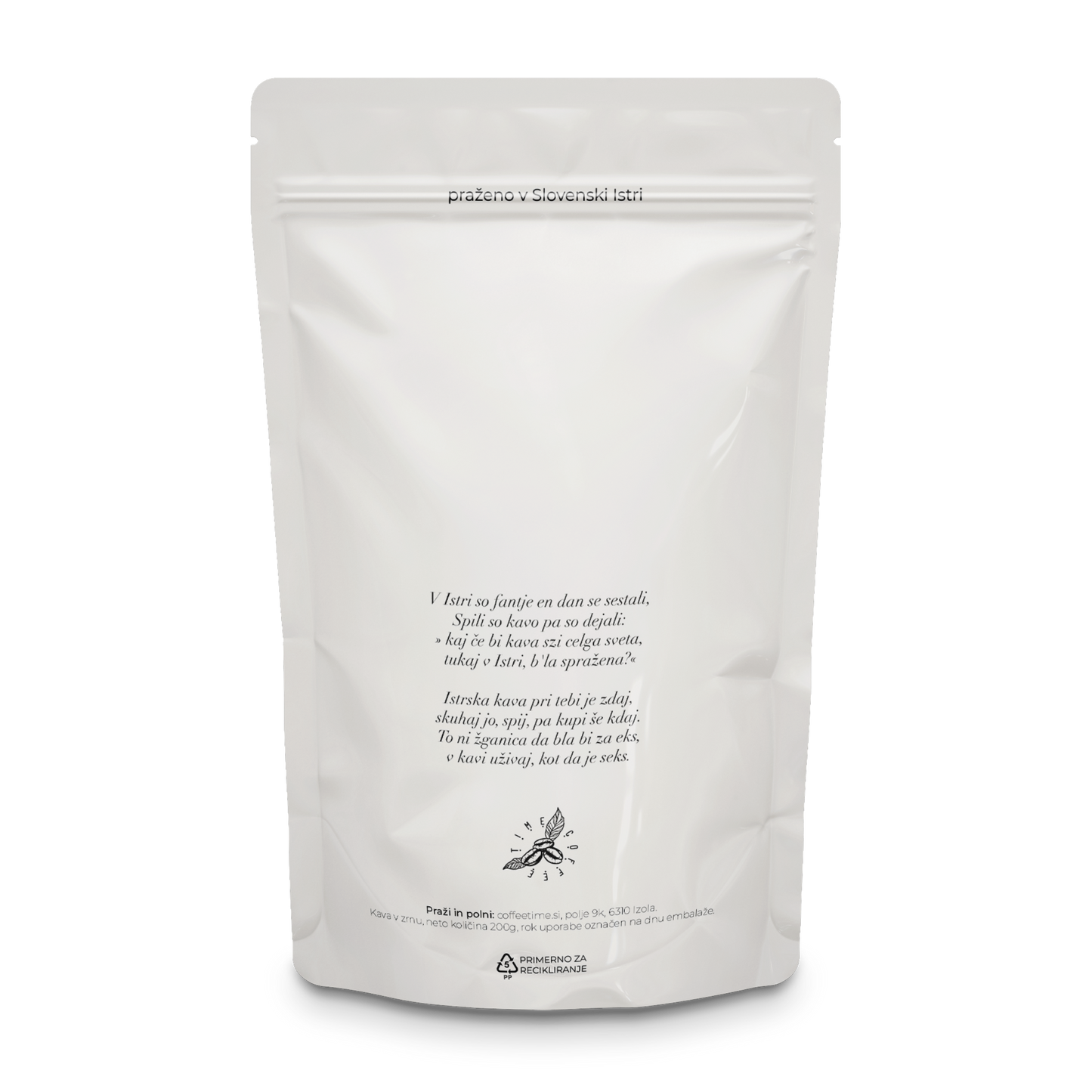 LIMITED EDITION - PREŠAČENA KAVA - coffeetime.si X VaLE