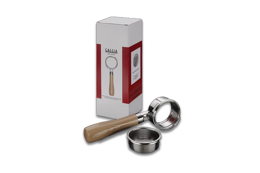 Ručka bez dna za espresso aparat - DRVO