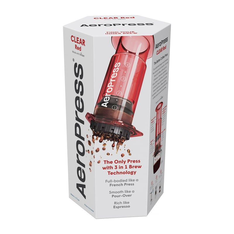 AEROPRESS® CLEAR RED