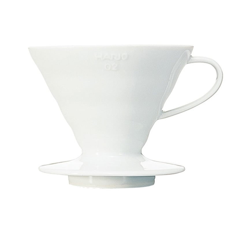 HARIO V60 KAPALJKA - BIJELA-KERAMIKA, 02