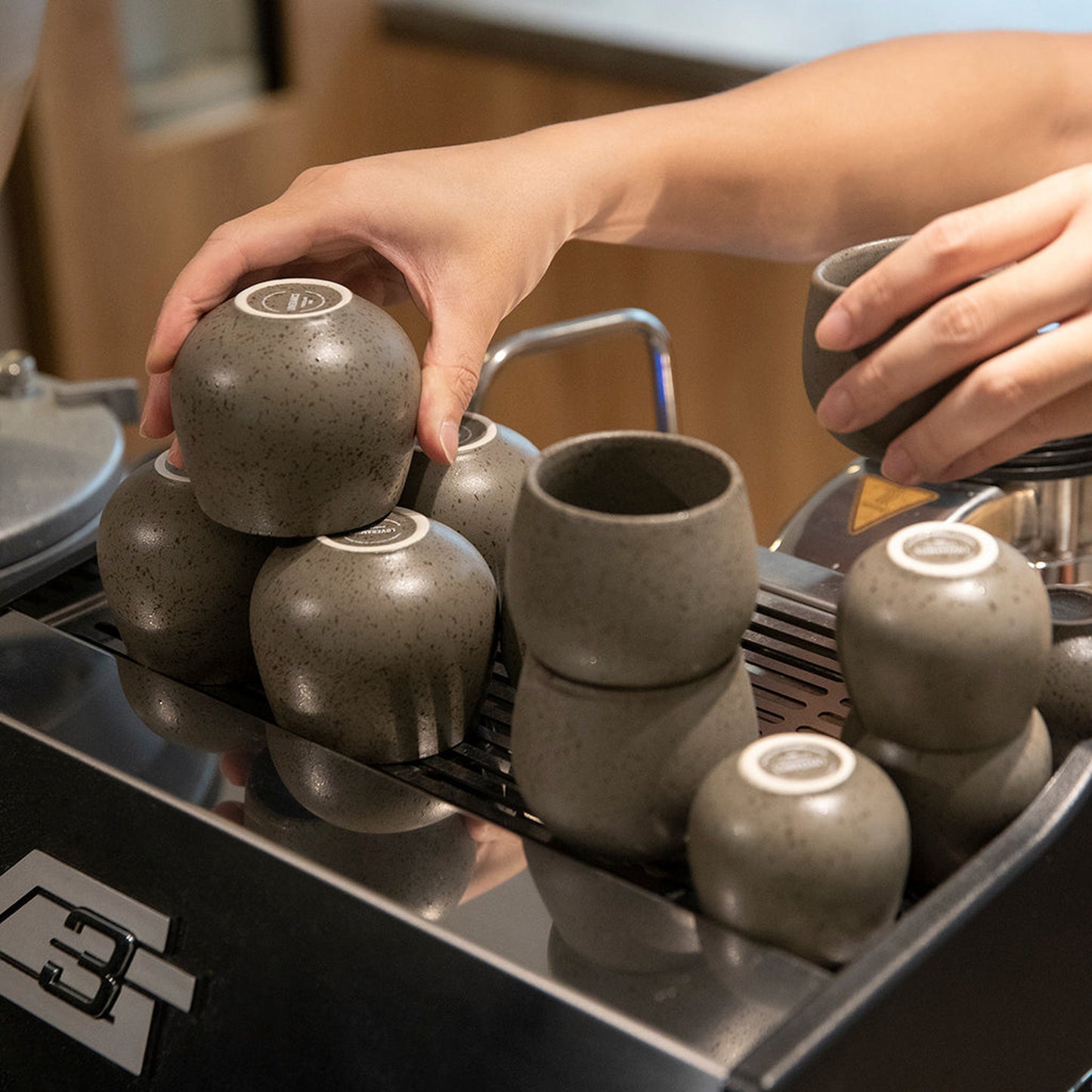 Loveramics čaša za degustaciju orašastih plodova - granitna