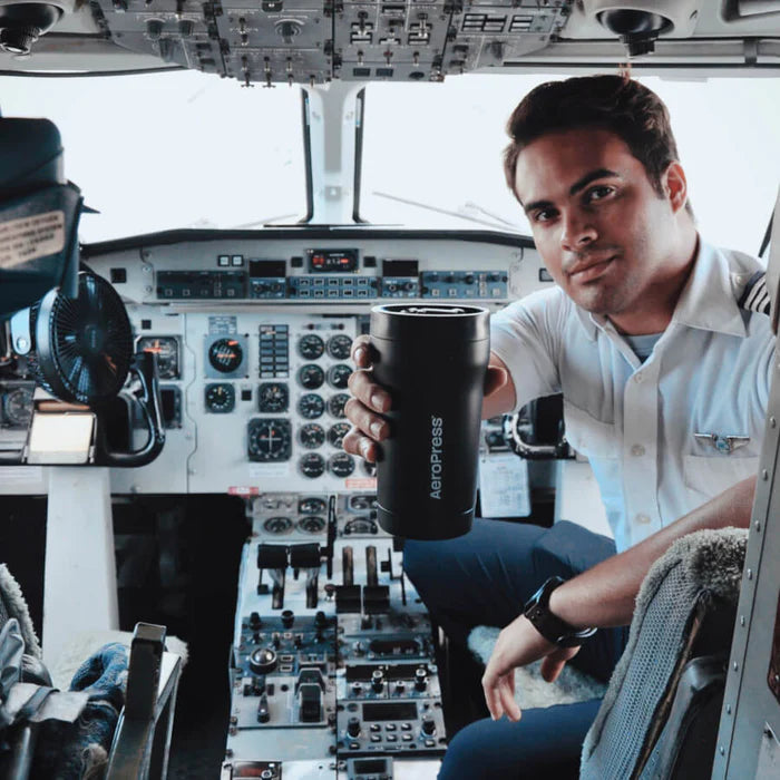 Aeropress putna čaša za kavu - crna