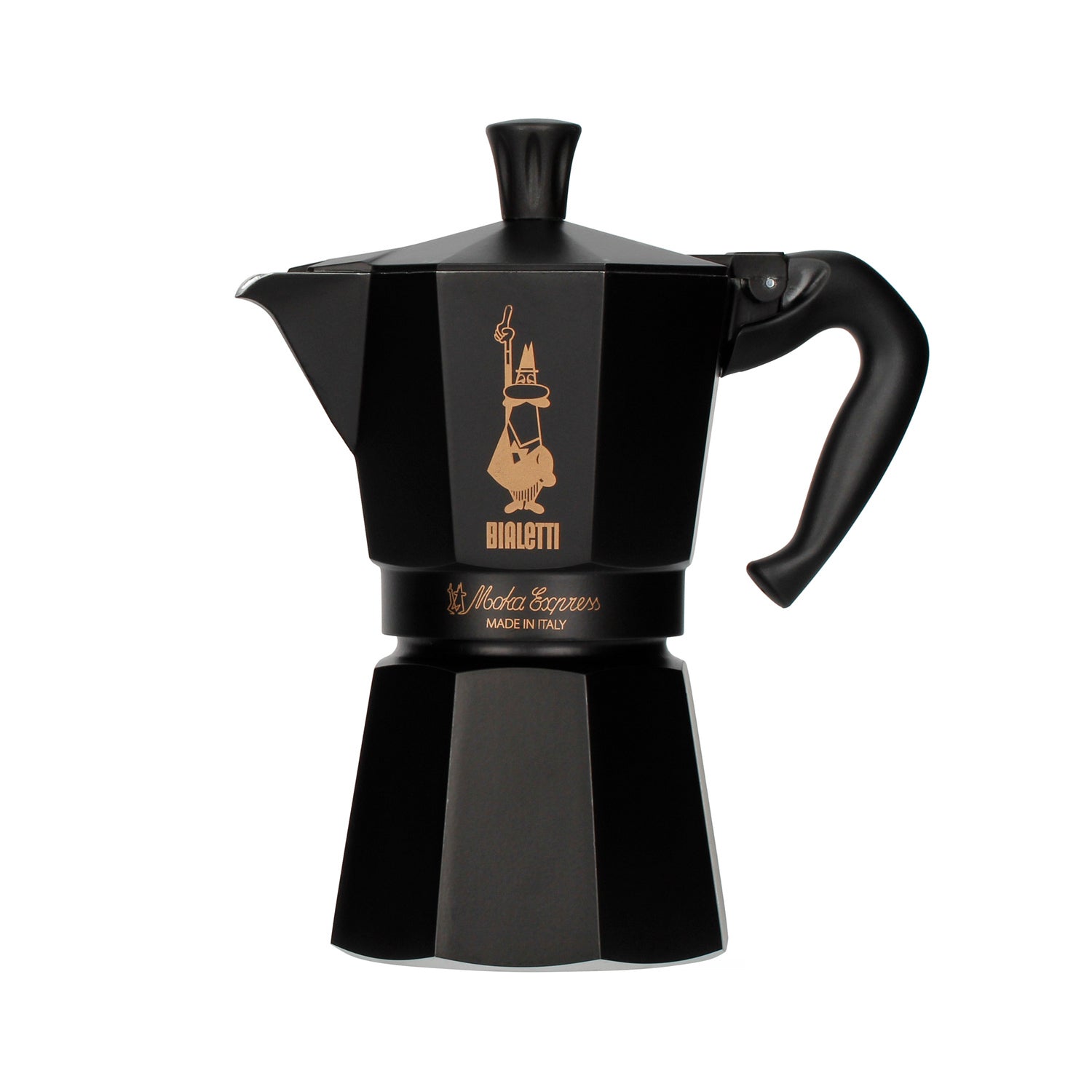 Moka Express Black 6tz + 2 skodelici - coffeetime.si