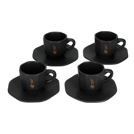 Set skodelic, All Black - coffeetime.si