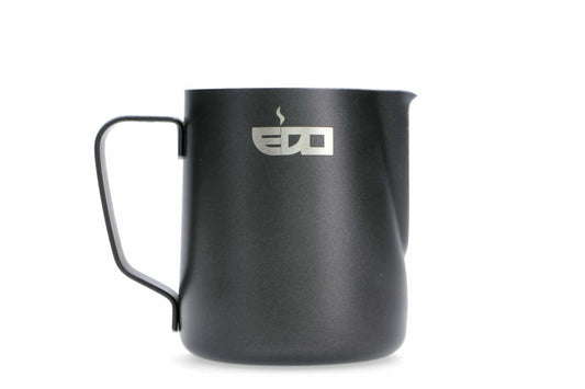 Lonček za penjenje mleka EDO BARISTA ČRN - coffeetime.si