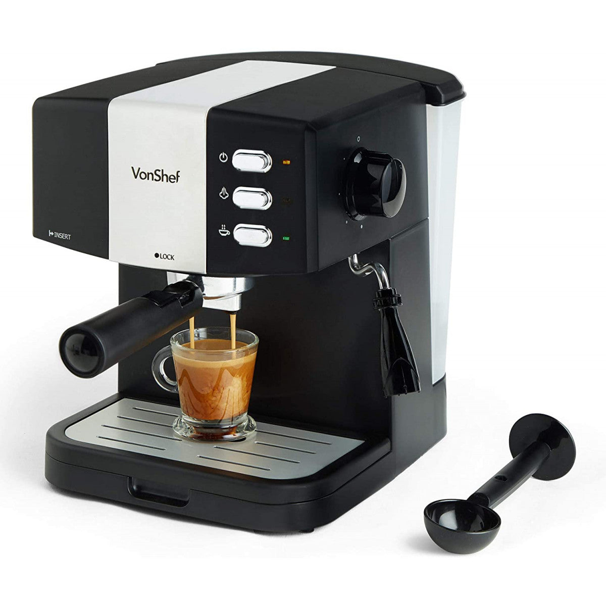 VONSHEF ESPRESSO KAVNI APARAT - coffeetime.si