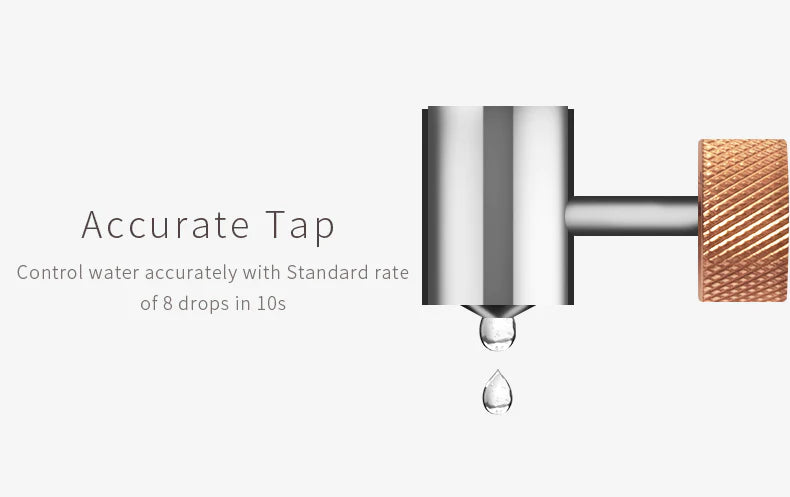CLEAR ICE DRIPPER SET, crna