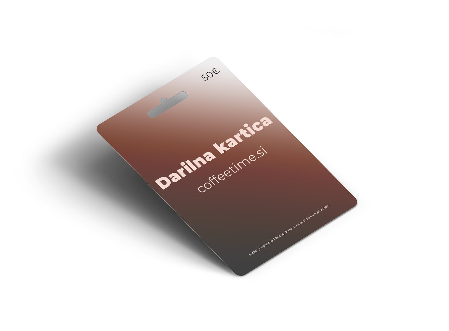 coffeetime.si gift card